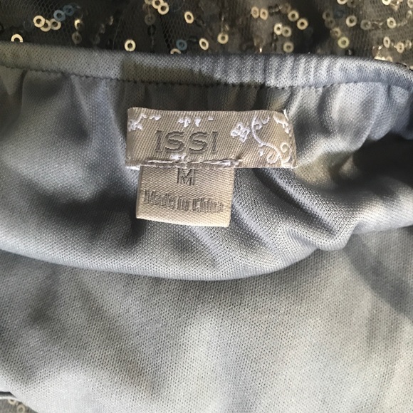 Grey and Silver Sequin Dress - Picture 6 of 11